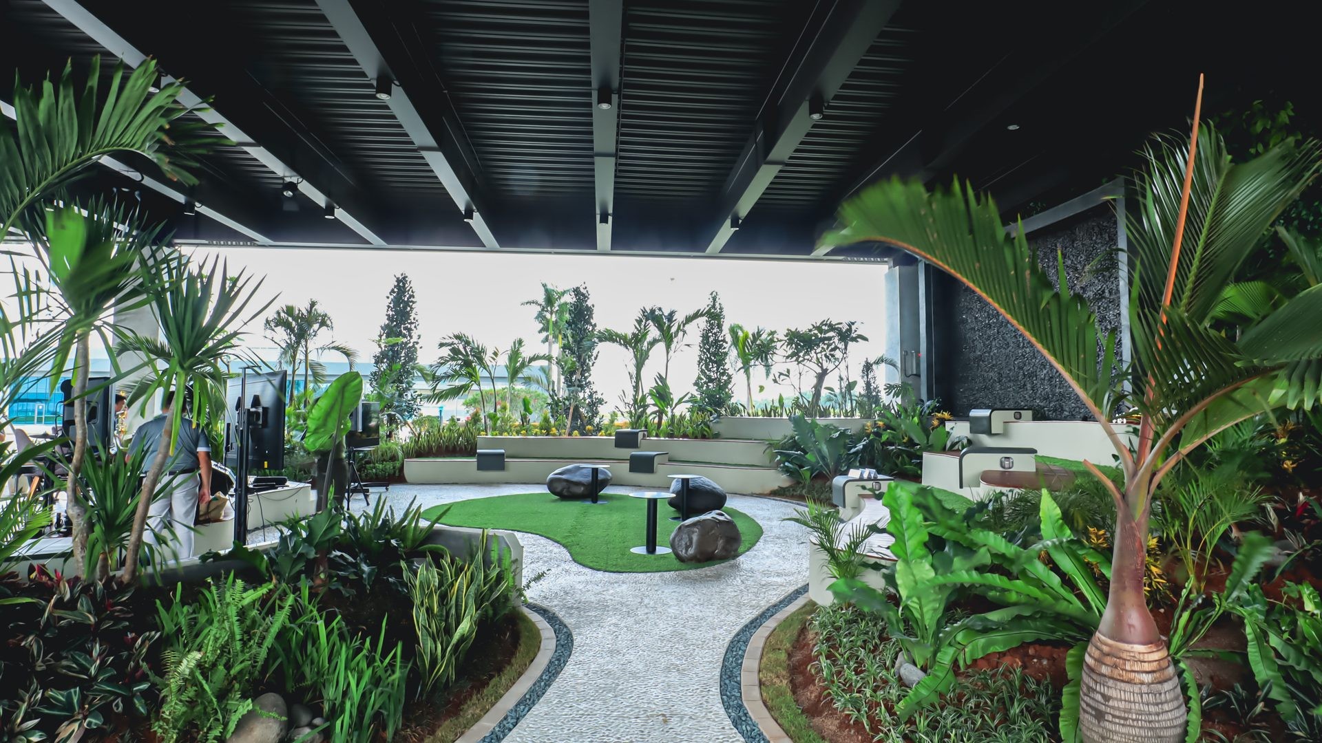 Hyundai Factory (HMMI) REST AREA, Indonesia — interior by HDG