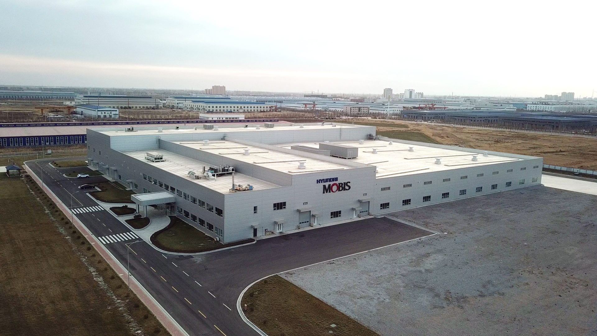 Hyundai Mobis Module Factory Changzhou, China — interior by HDG