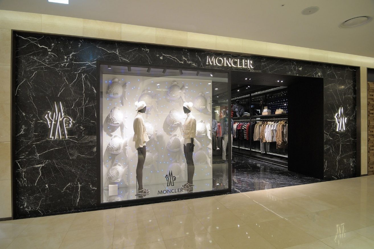 Moncler Seoul Korea — interior by HDG