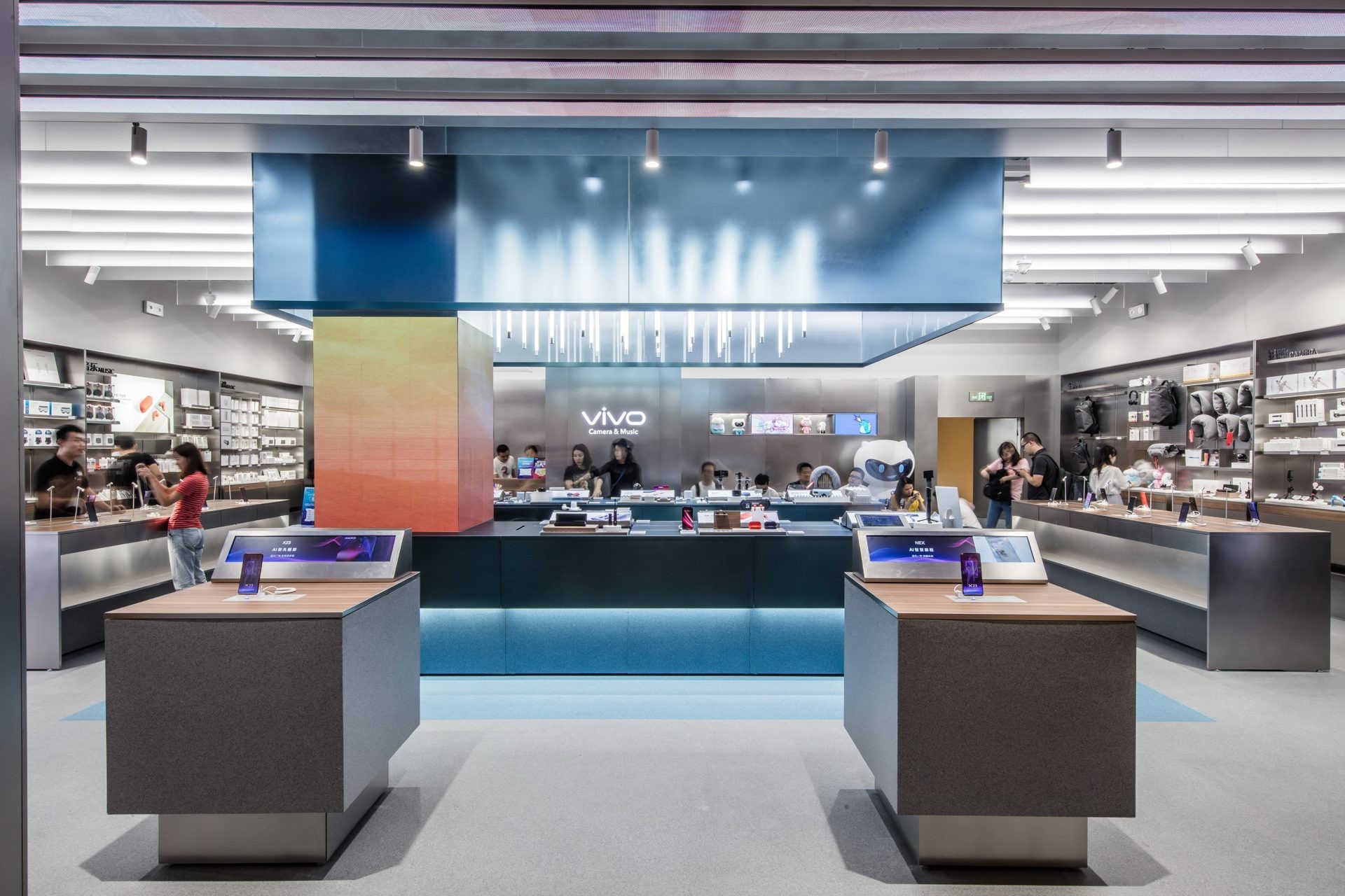 VIVO Flag Shop Xiamen China — interior by HDG