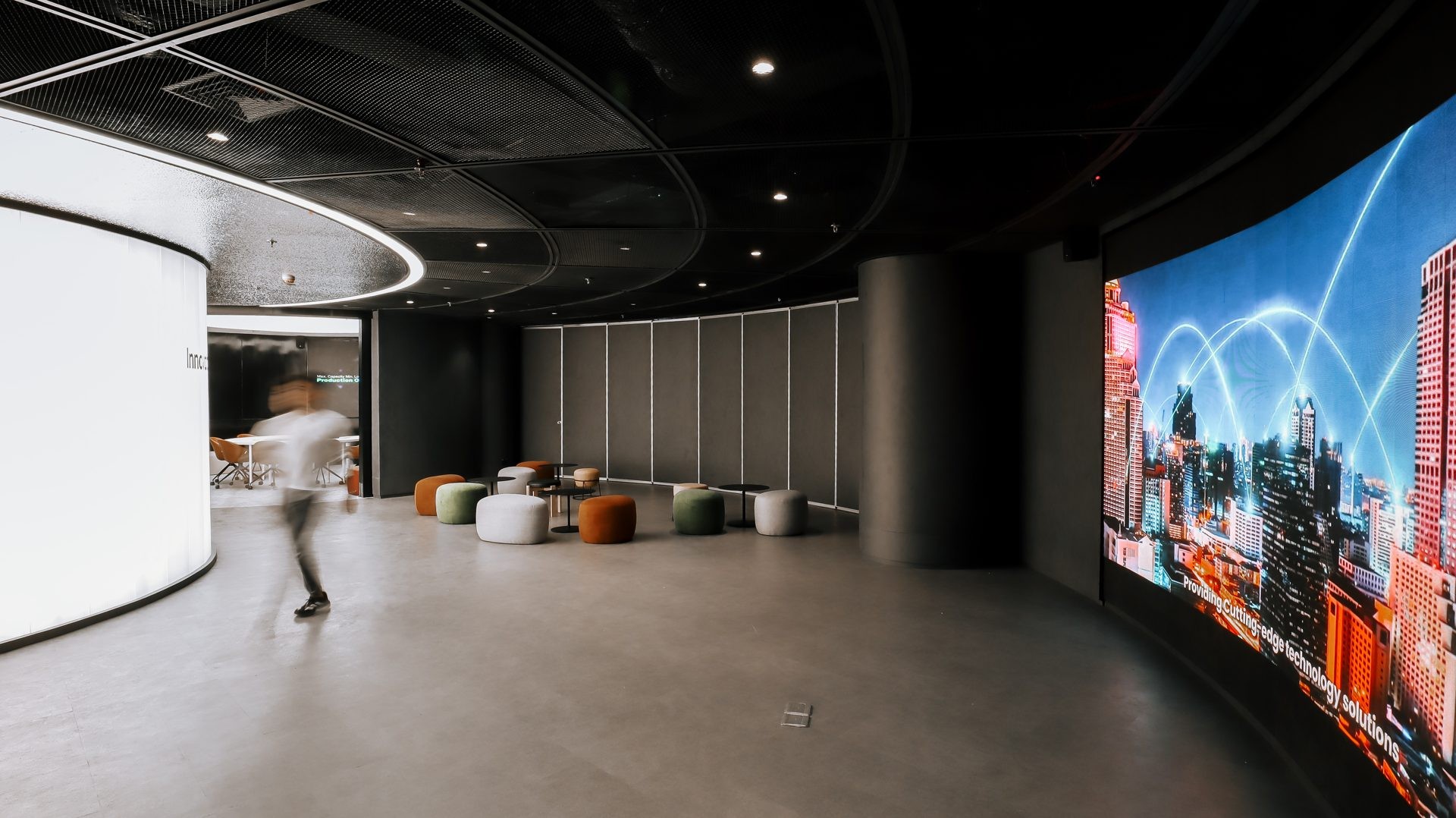 LG Sinarmas Exhibition Hall — interior by HDG