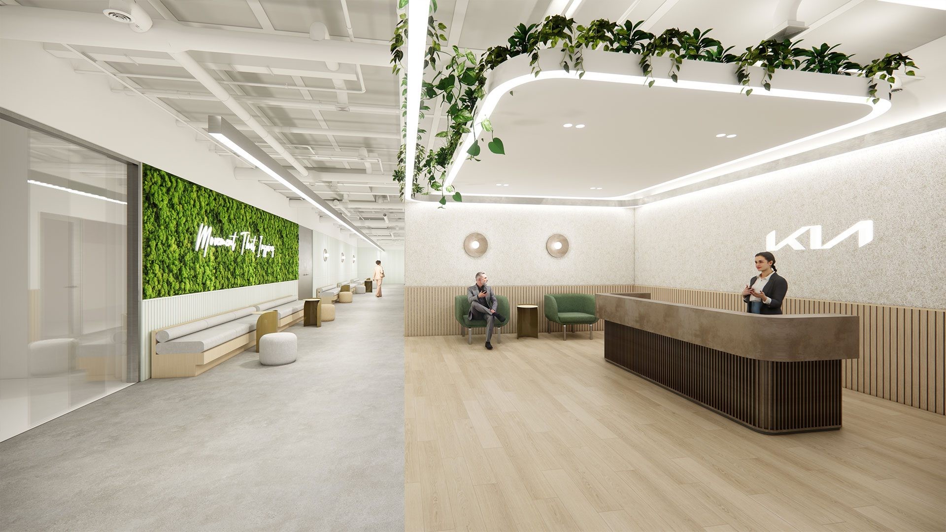 KIA Regional Office Bengaluru, India — interior by HDG