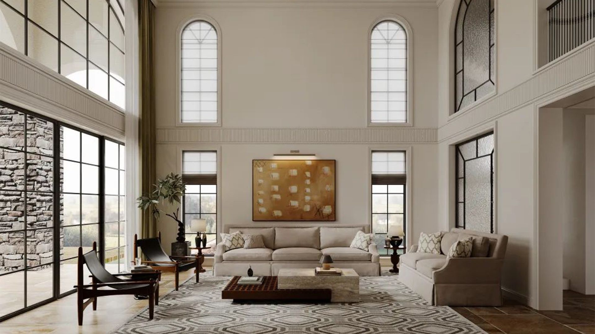 Zhong AN Changdao Family Villa, China — interior by HDG